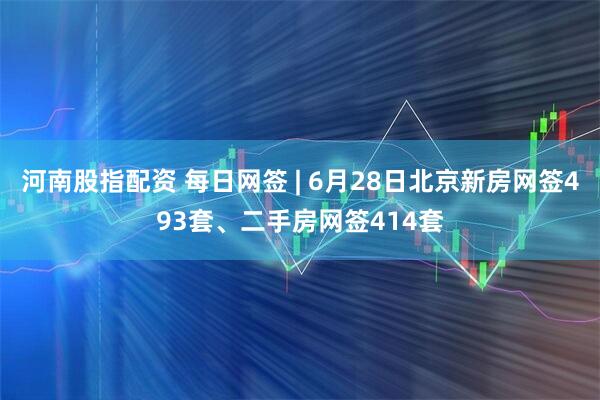 河南股指配资 每日网签 | 6月28日北京新房网签493套、二手房网签414套